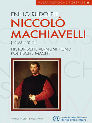 cover image of Niccolò Machiavelli (1469–1527)